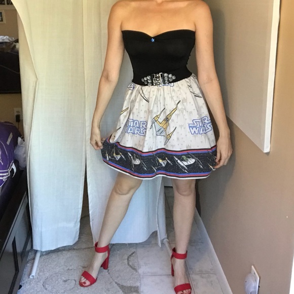 Star Wars dress- one of a kind! 💜🖤 - Picture 3 of 5